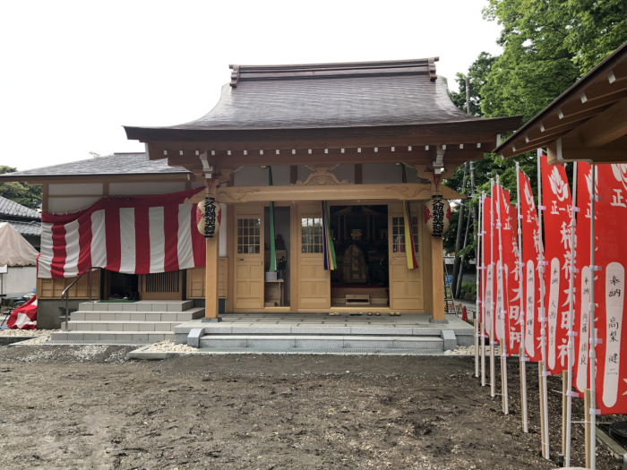 大蓮寺境内脇 久助稲荷神社 大蓮寺境内脇 久助稲荷神社(浦安市堀江4-14-2)