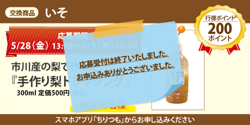 いそ_市川産の梨で作った『手作り梨ドレッシング』 いそ_市川産の梨で作った『手作り梨ドレッシング』